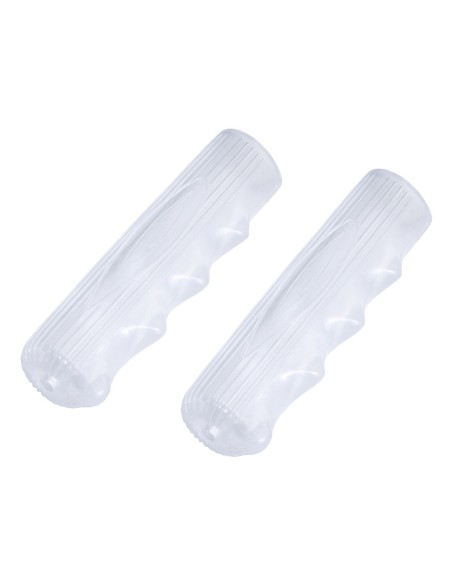 Grips 7/8 long 115mm Kraton Rubber 212 Clear.